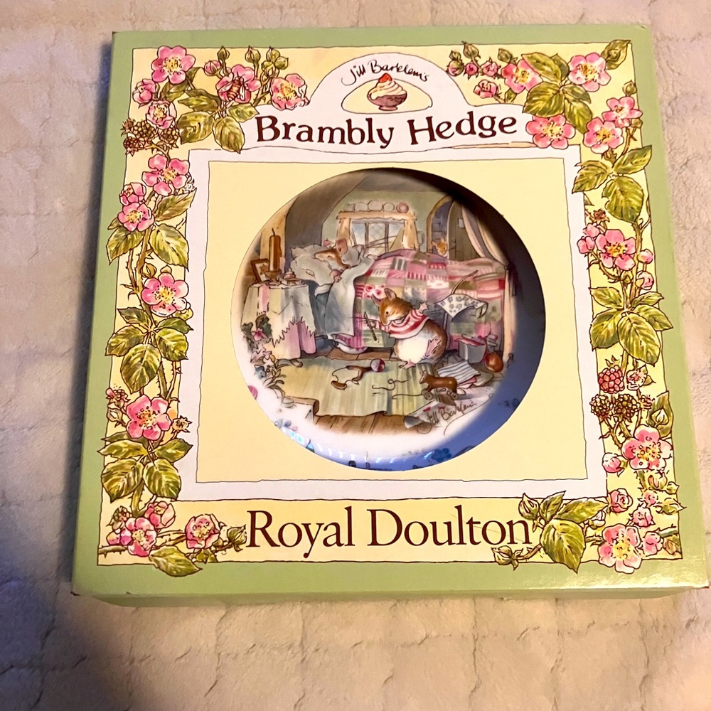 Royal Doulton Brambly Hedge - The Birthday plate